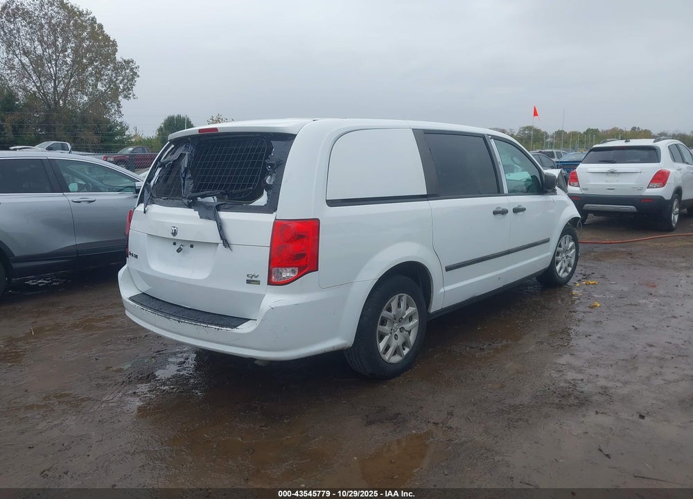 2014 RAM CARGO TRADESMAN VIN: 2C4JRGAG3ER428026
