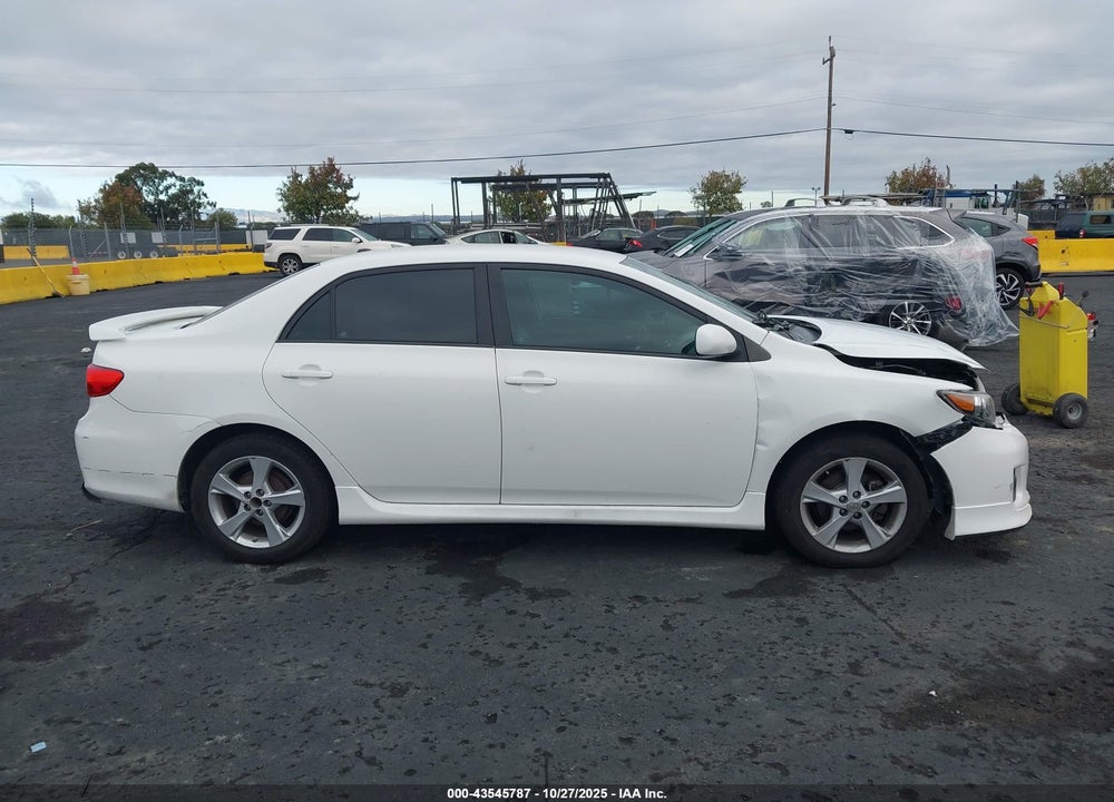 2011 TOYOTA COROLLA S VIN: 2T1BU4EE9BC671345