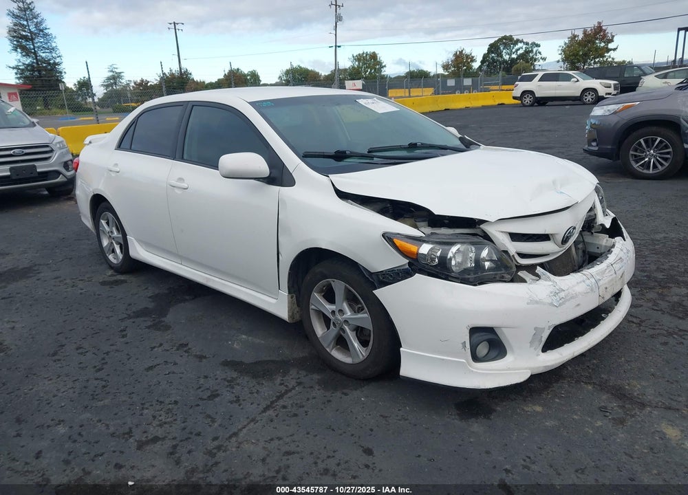 2011 TOYOTA COROLLA S VIN: 2T1BU4EE9BC671345