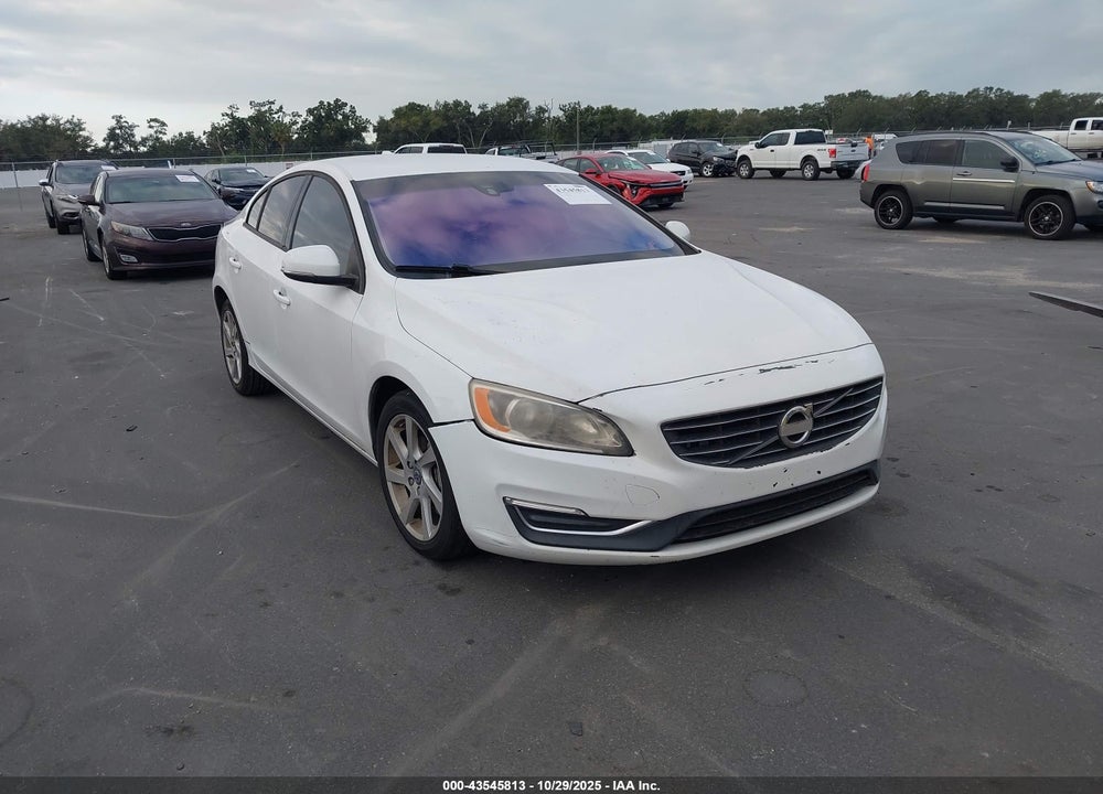 2014 VOLVO S60 T5 VIN: YV1612FS0E2296834