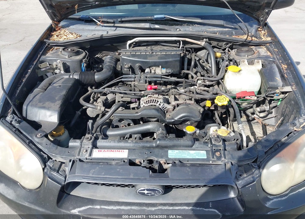 2004 SUBARU IMPREZA 2.5RS VIN: JF1GD67594H504468