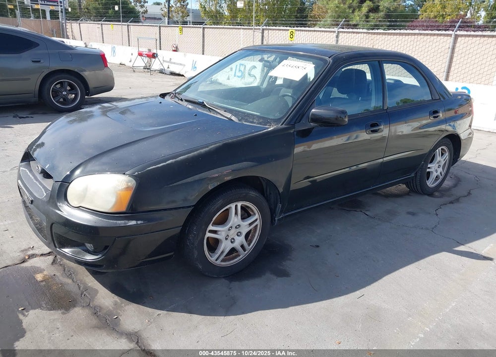 2004 SUBARU IMPREZA 2.5RS VIN: JF1GD67594H504468