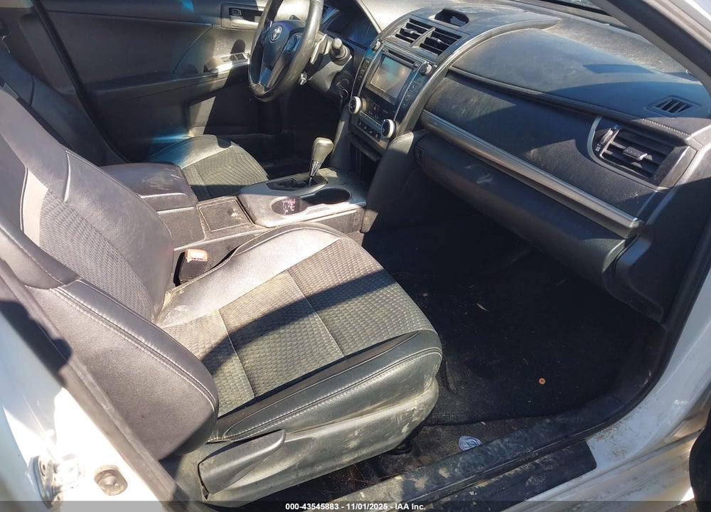 2012 TOYOTA CAMRY SE VIN: 4T1BF1FK6CU108783