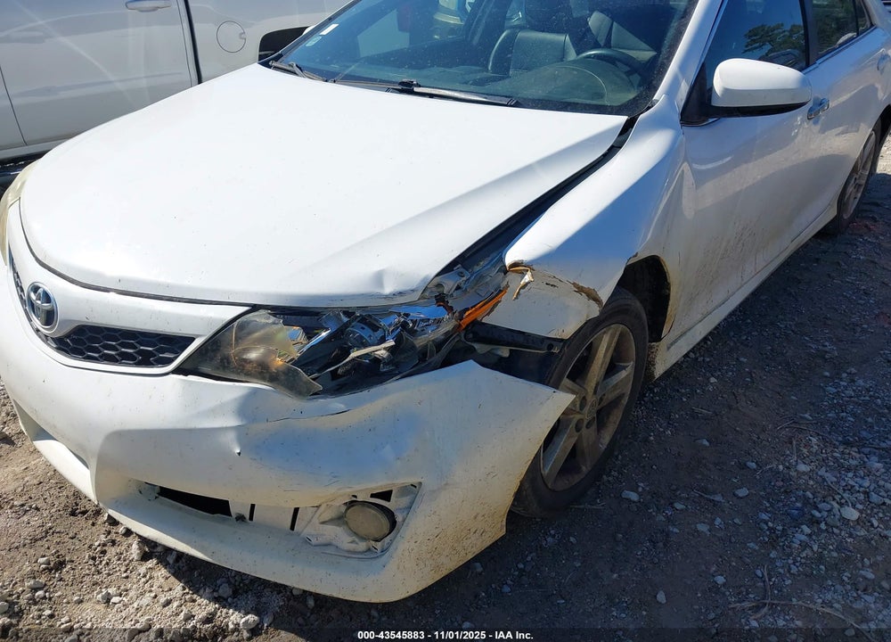 2012 TOYOTA CAMRY SE VIN: 4T1BF1FK6CU108783