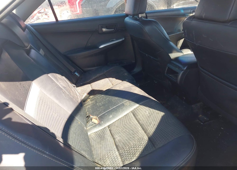 2012 TOYOTA CAMRY SE VIN: 4T1BF1FK6CU108783