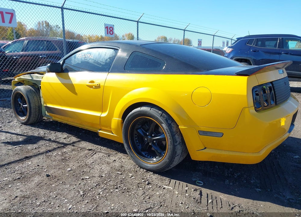2006 FORD MUSTANG GT VIN: 1ZVFT82H065213851