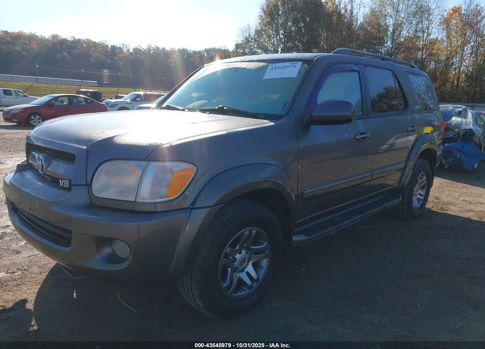 2007 TOYOTA SEQUOIA VIN: 5TDBT44A77S289363