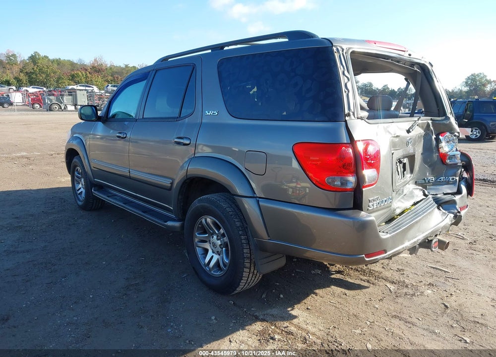 2007 TOYOTA SEQUOIA VIN: 5TDBT44A77S289363