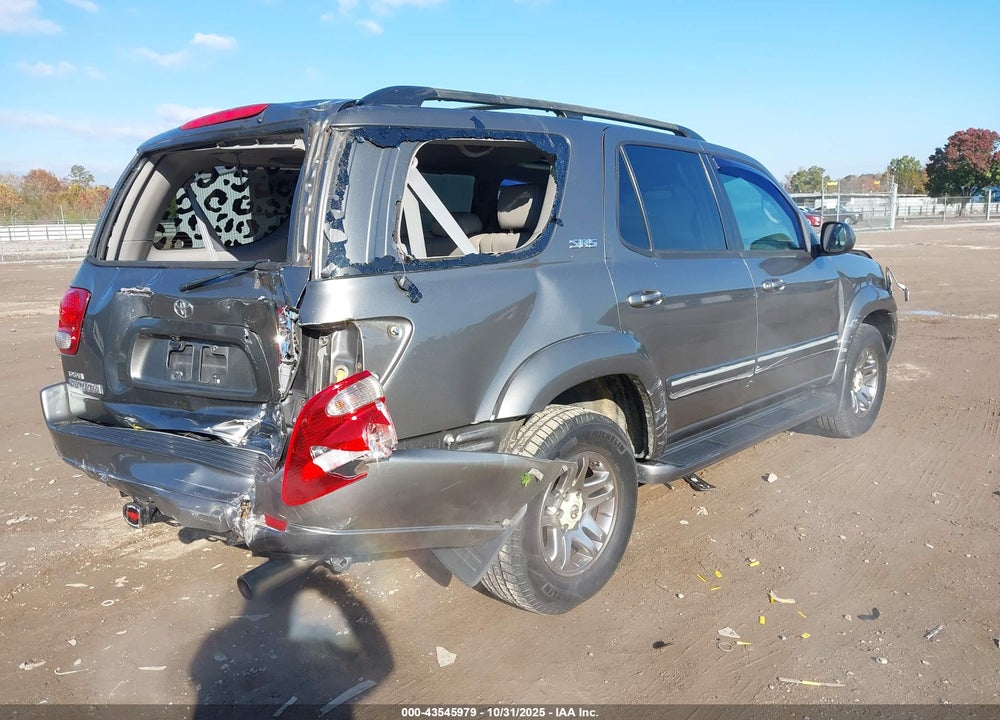 2007 TOYOTA SEQUOIA VIN: 5TDBT44A77S289363
