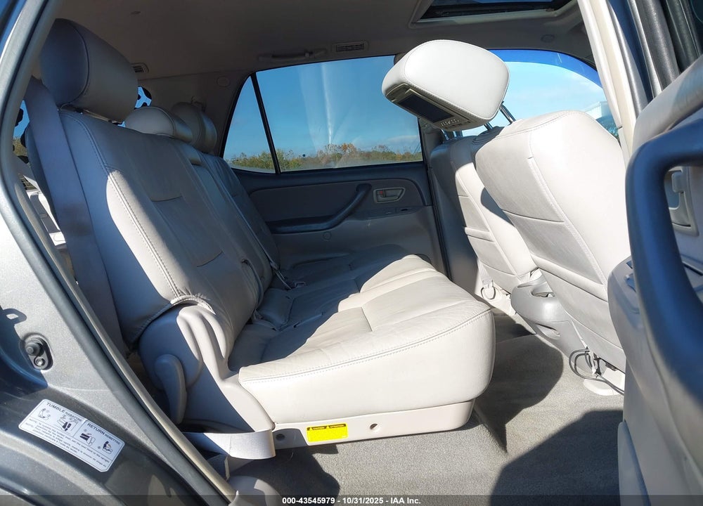 2007 TOYOTA SEQUOIA VIN: 5TDBT44A77S289363