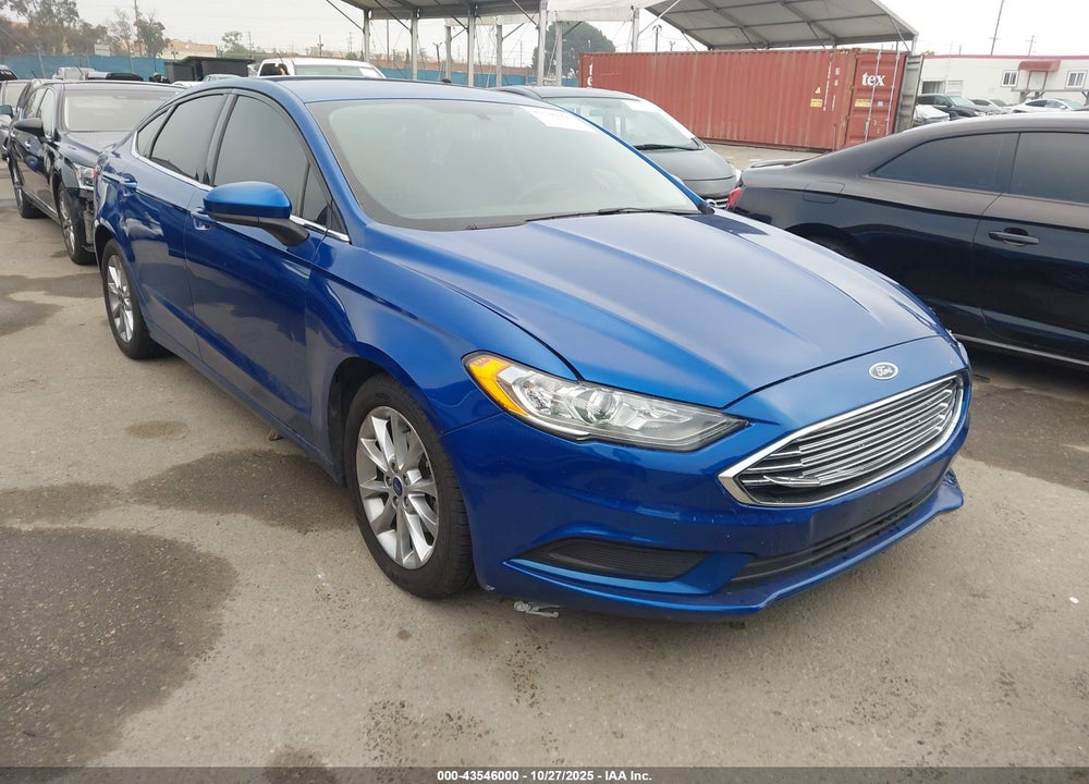 2017 FORD FUSION SE VIN: 3FA6P0HDXHR299401