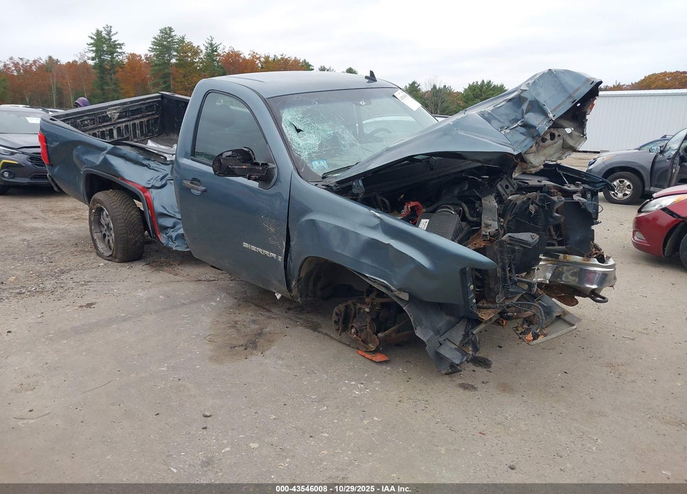 2007 GMC SIERRA 1500 WORK TRUCK VIN: 1GTEK14CX7Z534963