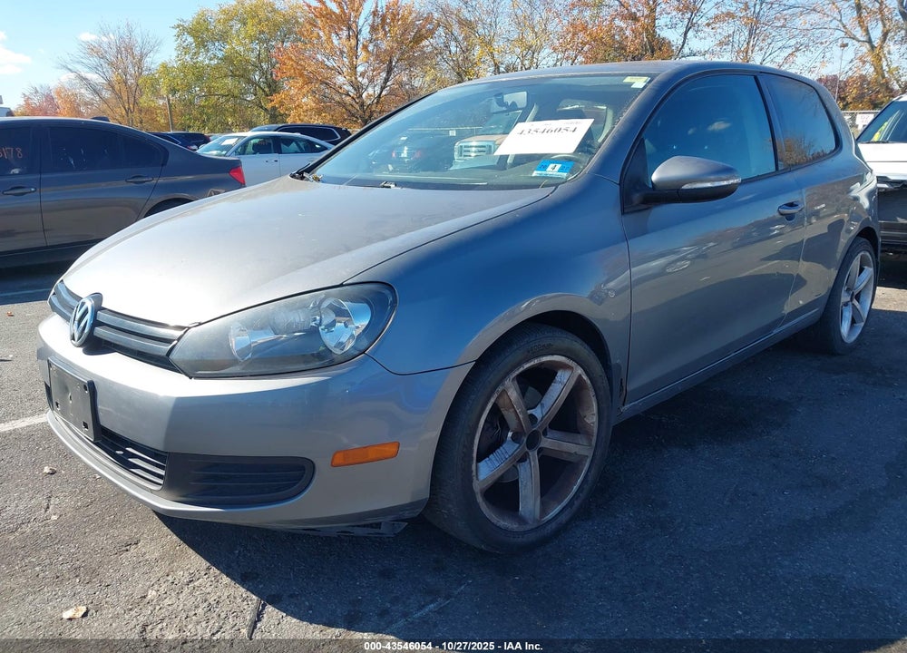 2011 VOLKSWAGEN GOLF 2.5L 2-DOOR VIN: WVWAB7AJ6BW186917
