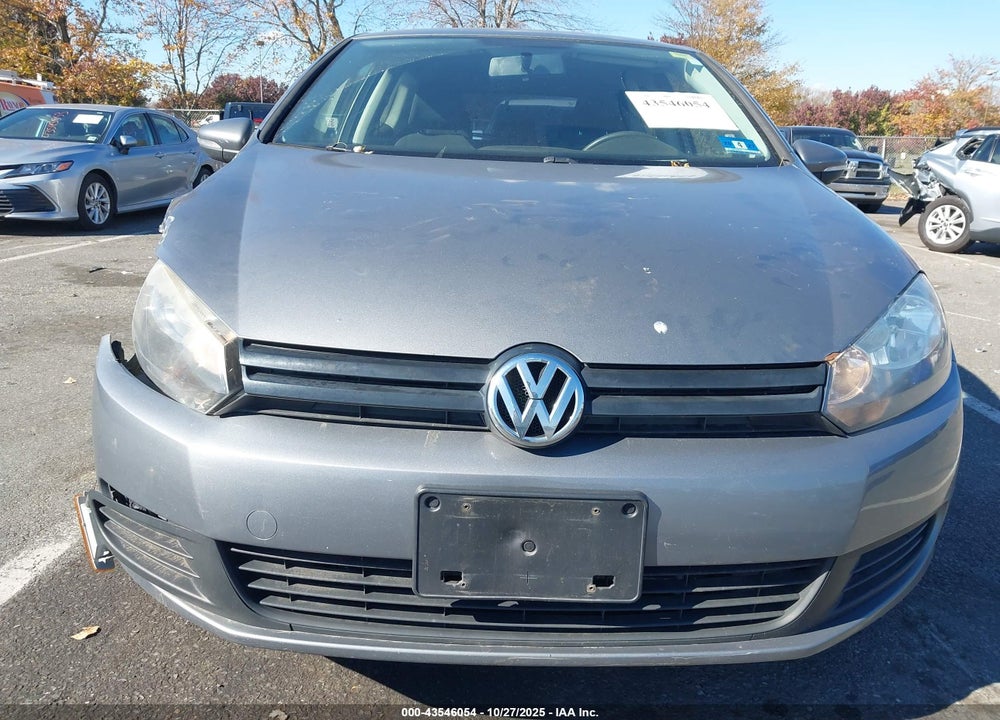 2011 VOLKSWAGEN GOLF 2.5L 2-DOOR VIN: WVWAB7AJ6BW186917