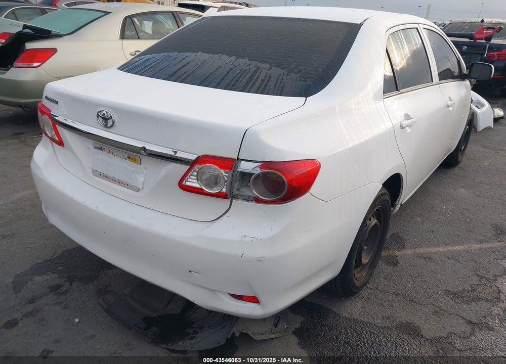 2013 TOYOTA COROLLA L VIN: 5YFBU4EE7DP090381