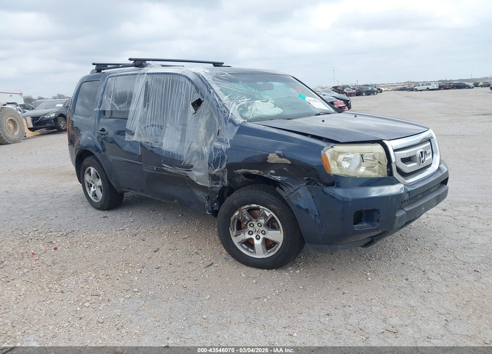 2009 HONDA PILOT EX-L VIN: 5FNYF385X9B014148