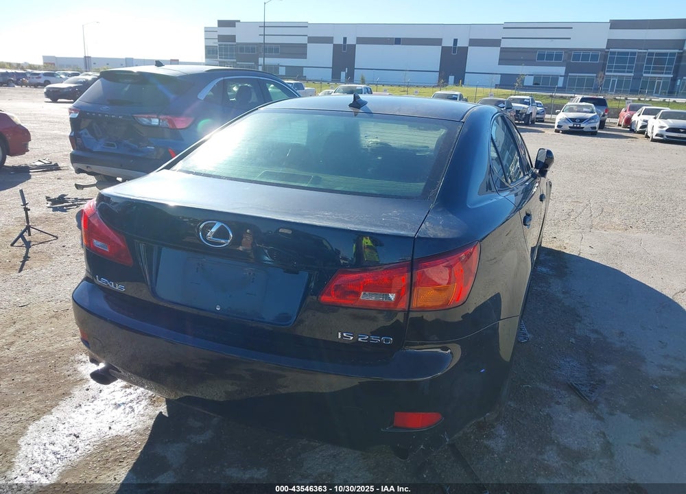 2008 LEXUS IS 250 VIN: JTHBK262282072484