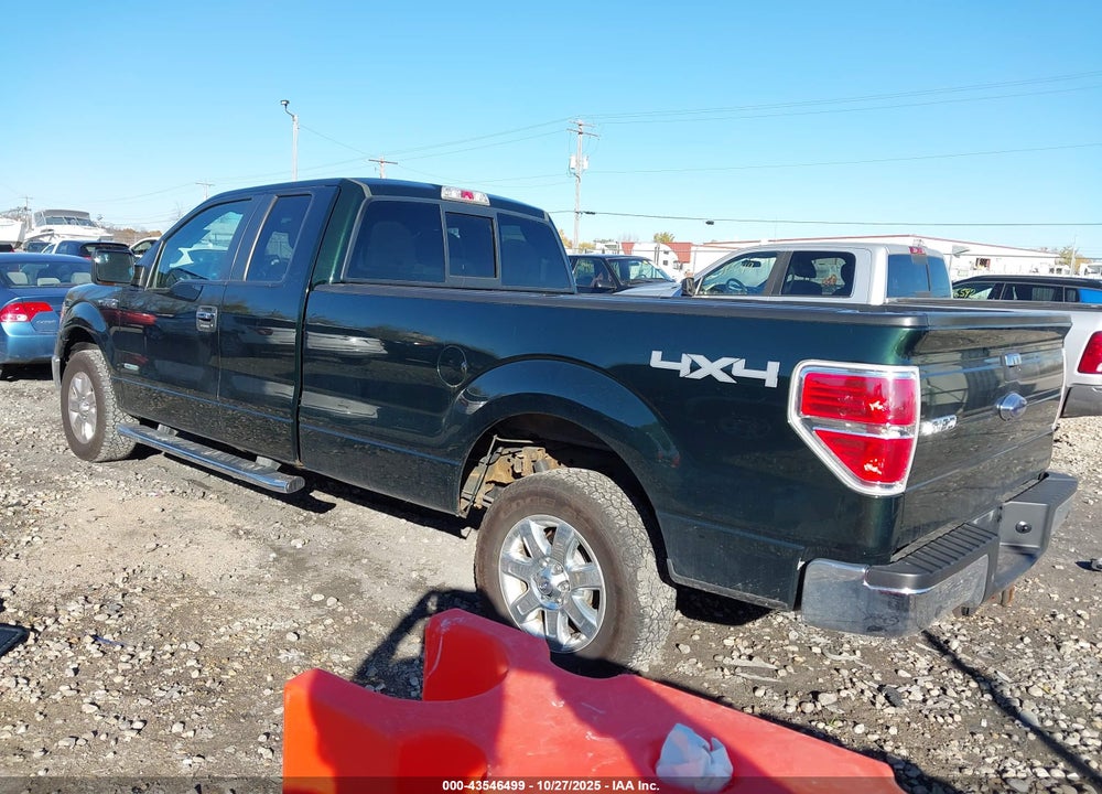 2013 FORD F-150 XLT VIN: 1FTFX1ET1DKD78191