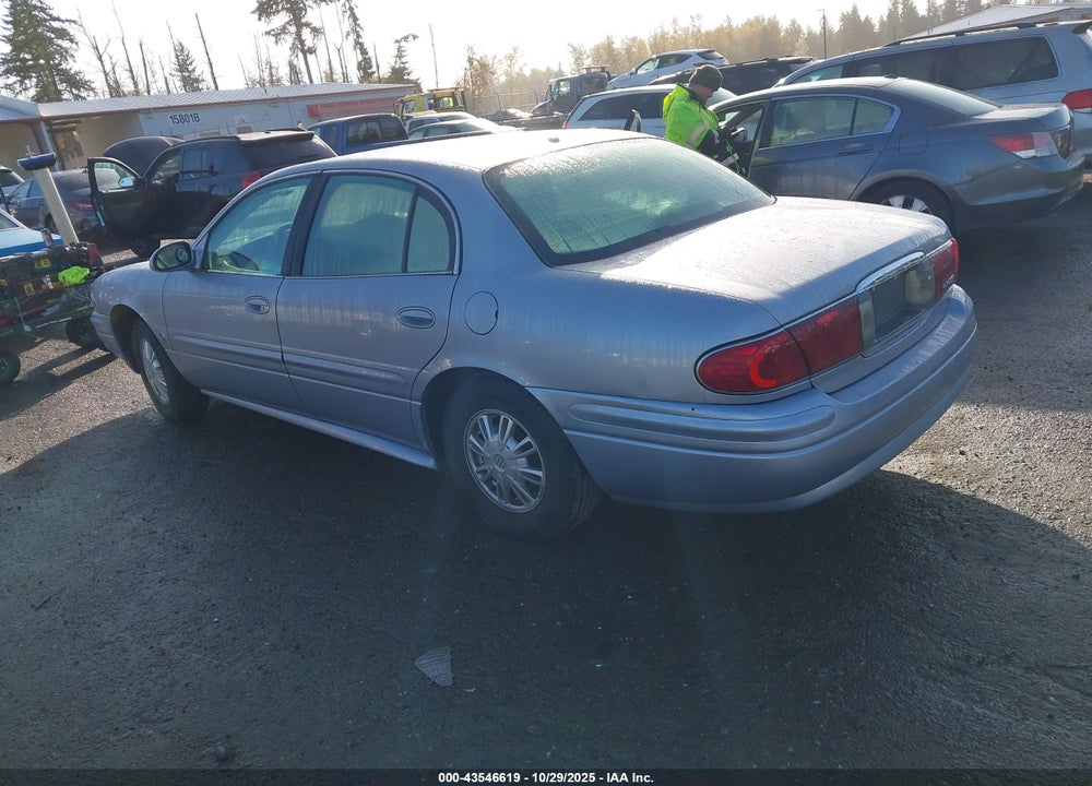 2005 BUICK LESABRE CUSTOM VIN: 1G4HP52K15U208457