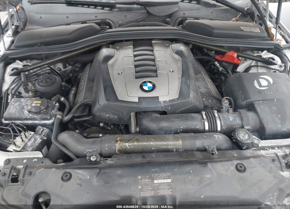 2008 BMW 5 SERIES VIN: WBANW53528CT48558