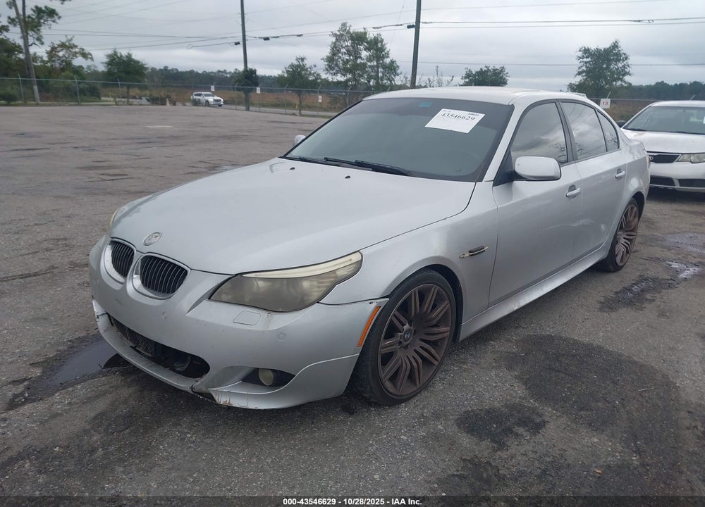 2008 BMW 5 SERIES VIN: WBANW53528CT48558