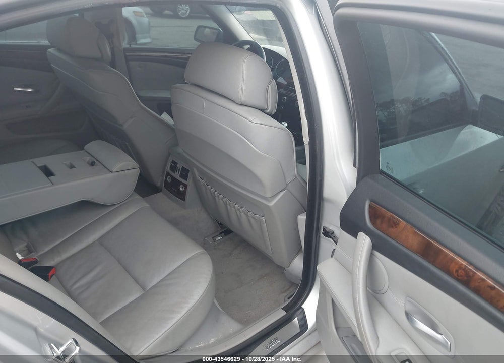 2008 BMW 5 SERIES VIN: WBANW53528CT48558