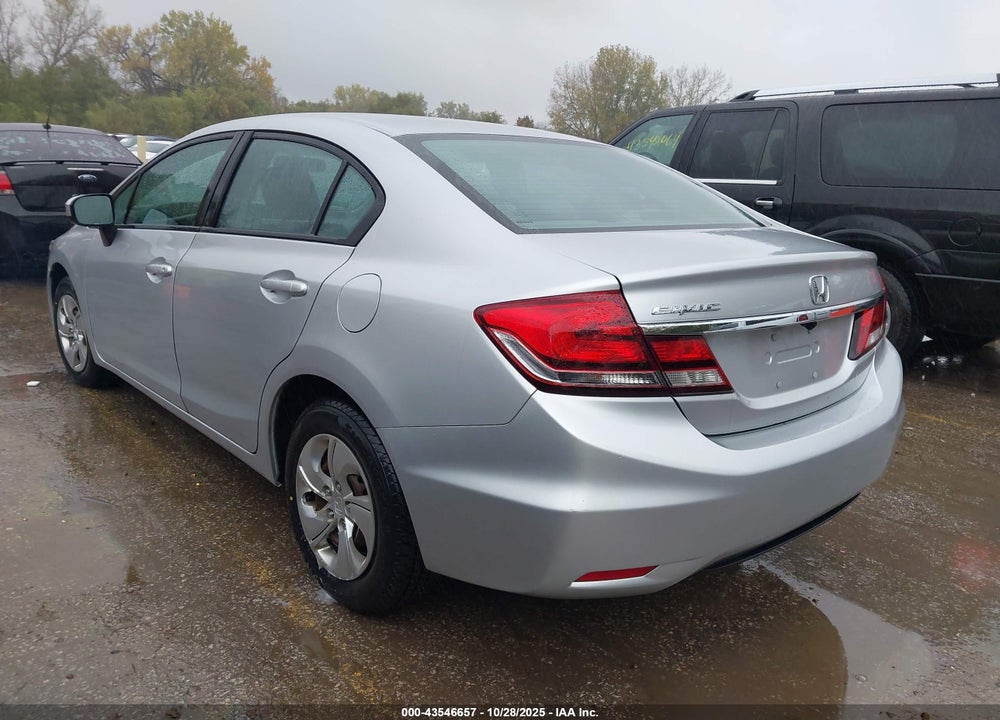 2014 HONDA CIVIC LX VIN: 19XFB2F55EE059045