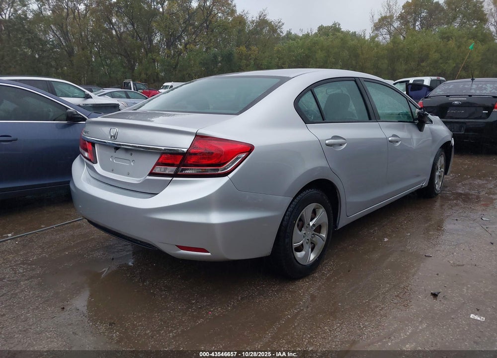 2014 HONDA CIVIC LX VIN: 19XFB2F55EE059045