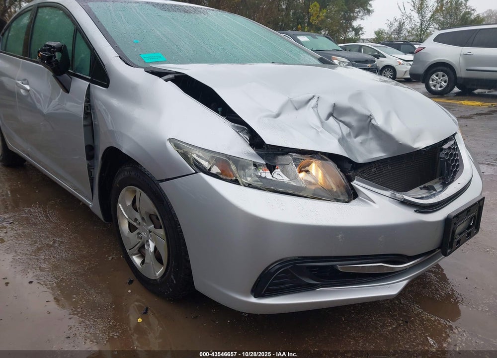 2014 HONDA CIVIC LX VIN: 19XFB2F55EE059045
