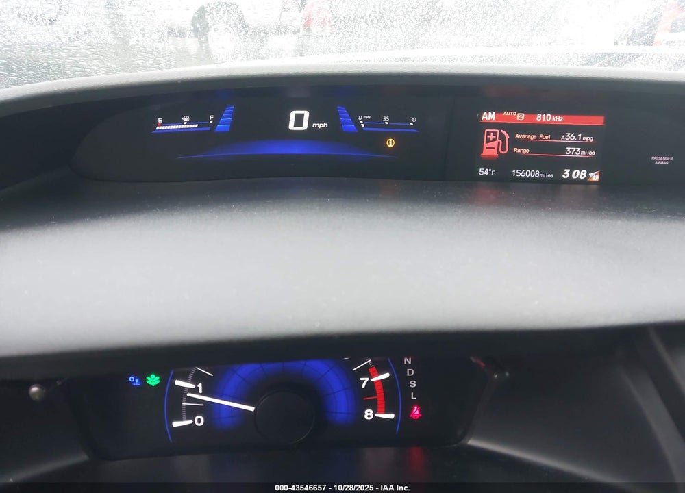2014 HONDA CIVIC LX VIN: 19XFB2F55EE059045
