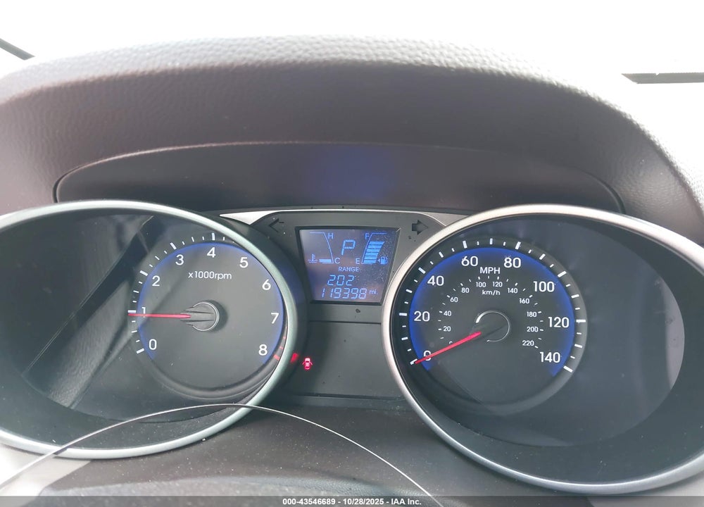 2013 HYUNDAI TUCSON GLS VIN: KM8JU3AC3DU561399