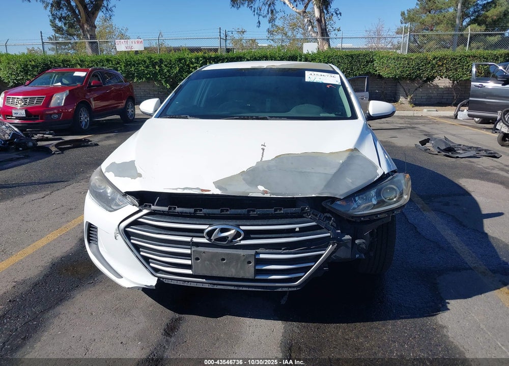 2017 HYUNDAI ELANTRA VIN: 5NPD74LF1HH094554