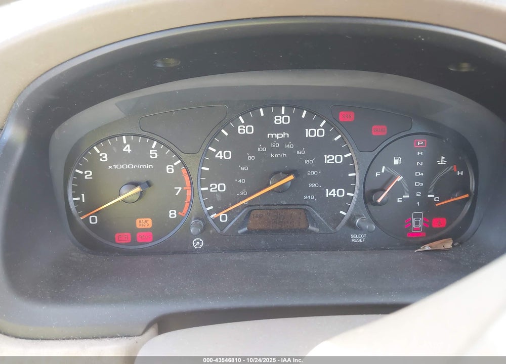 2000 HONDA ACCORD VIN: 1HGCG5679YA068637