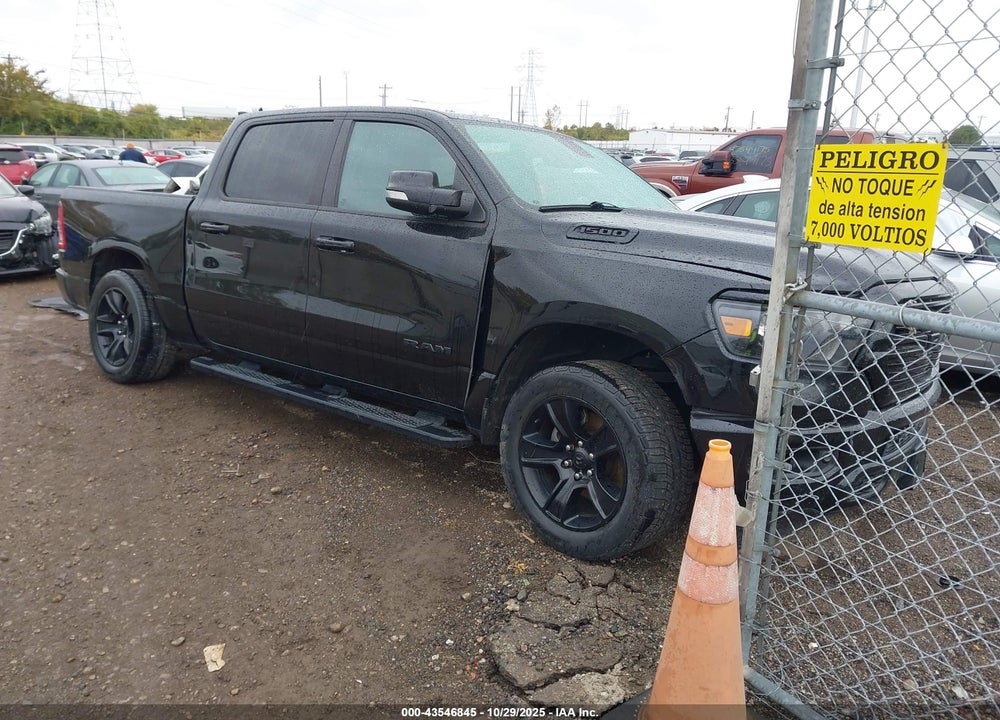 2020 RAM 1500 BIG HORN  4X4 5'7 BOX VIN: 1C6SRFFT7LN312690
