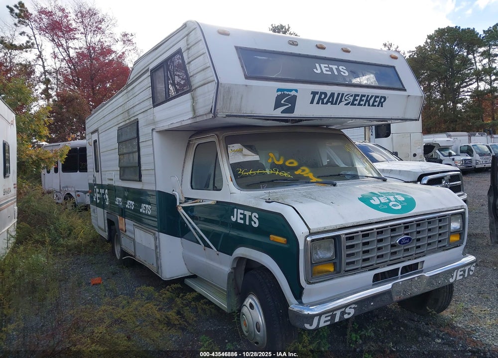 1988 FORD ECONOLINE E350 CUTAWAY VAN VIN: 1FDKE30G4JHB53469