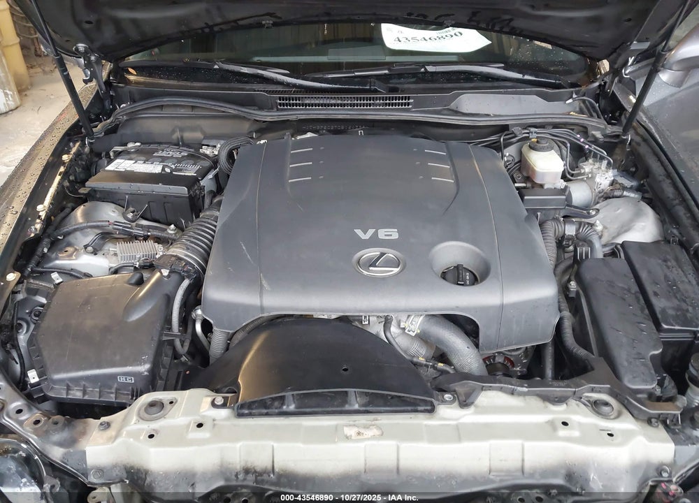 2012 LEXUS IS 250 VIN: JTHBF5C27C5164398