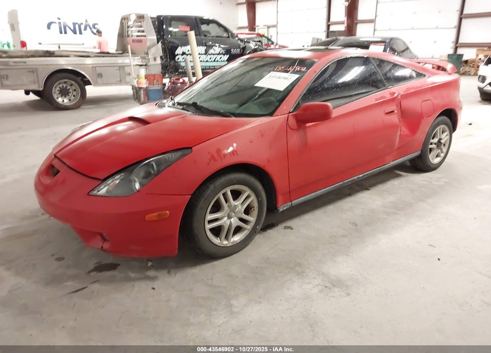 2000 TOYOTA CELICA GT VIN: JTDDR32T0Y0008837