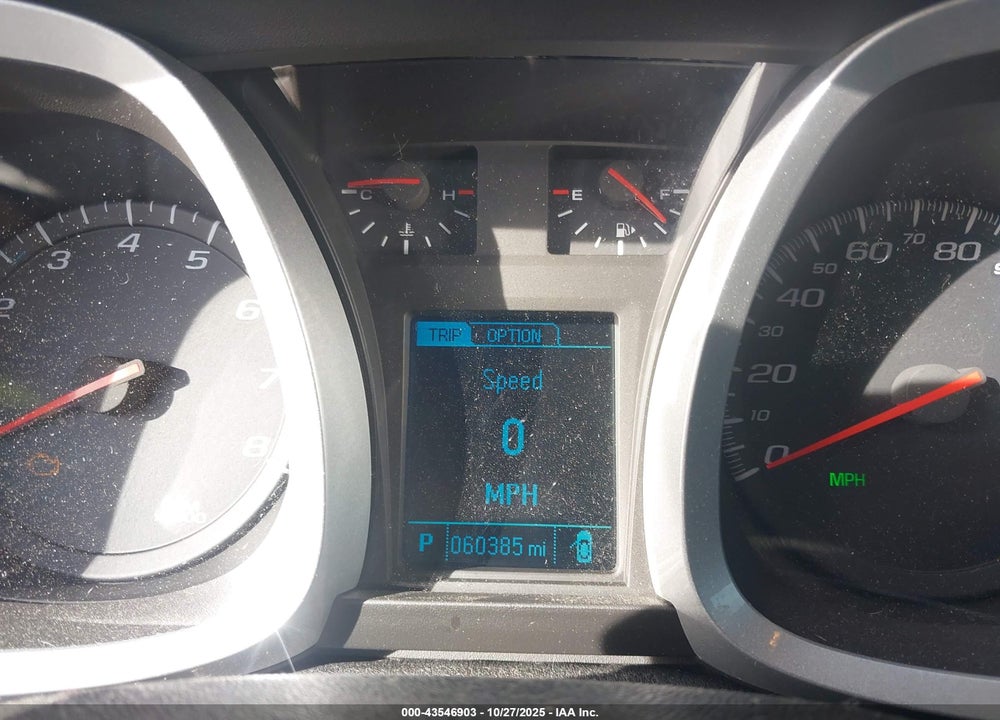 2013 CHEVROLET EQUINOX 1LT VIN: 2GNALDEK7D6151578