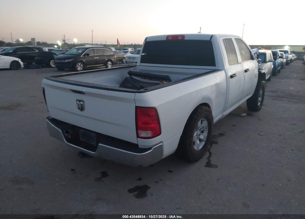 2019 RAM 1500 CLASSIC TRADESMAN 4X2 6'4 BOX VIN: 1C6RR6FG7KS630276
