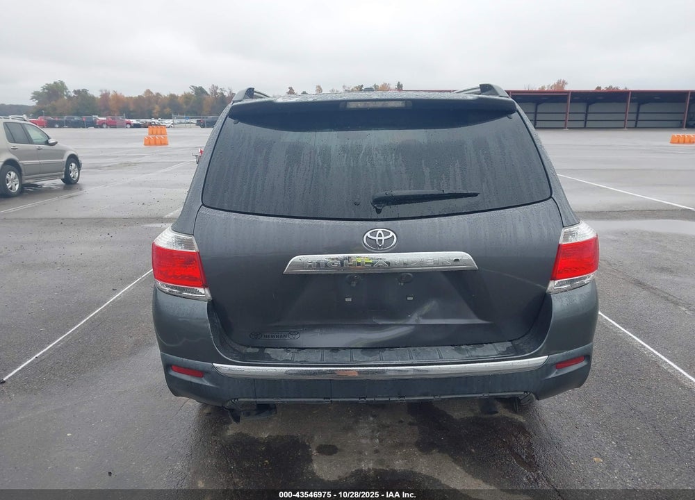 2013 TOYOTA HIGHLANDER LIMITED V6 VIN: 5TDYK3EH9DS133355