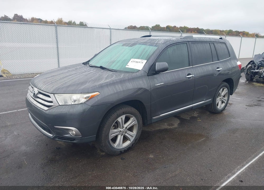 2013 TOYOTA HIGHLANDER LIMITED V6 VIN: 5TDYK3EH9DS133355