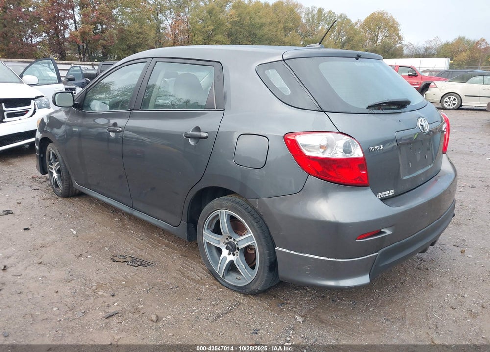 2009 TOYOTA MATRIX S VIN: 2T1KE40E69C018924
