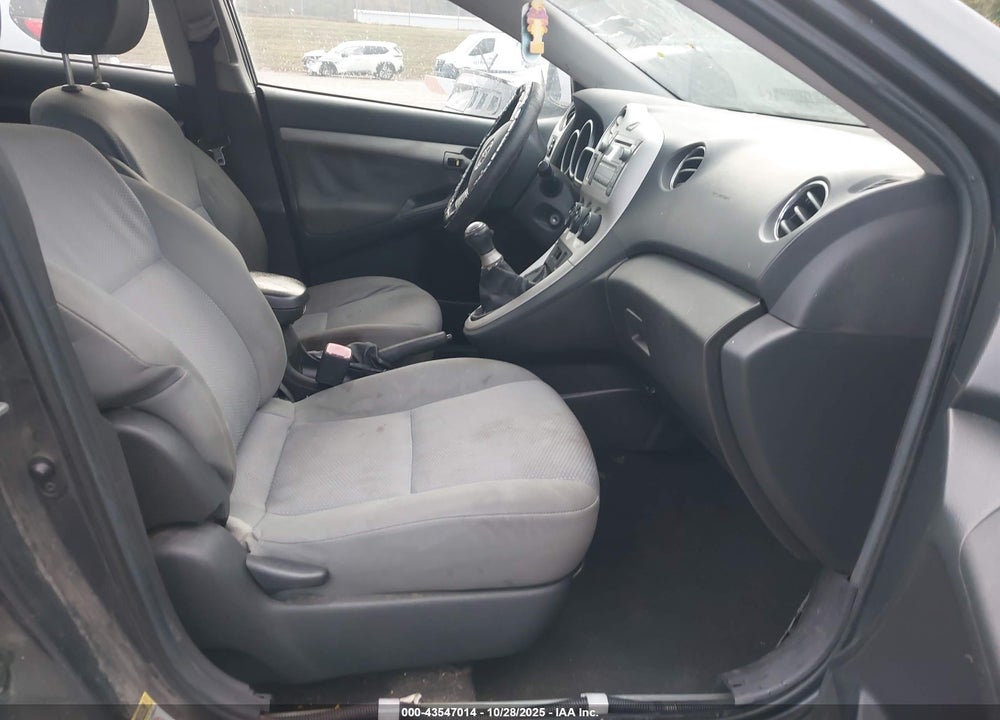 2009 TOYOTA MATRIX S VIN: 2T1KE40E69C018924