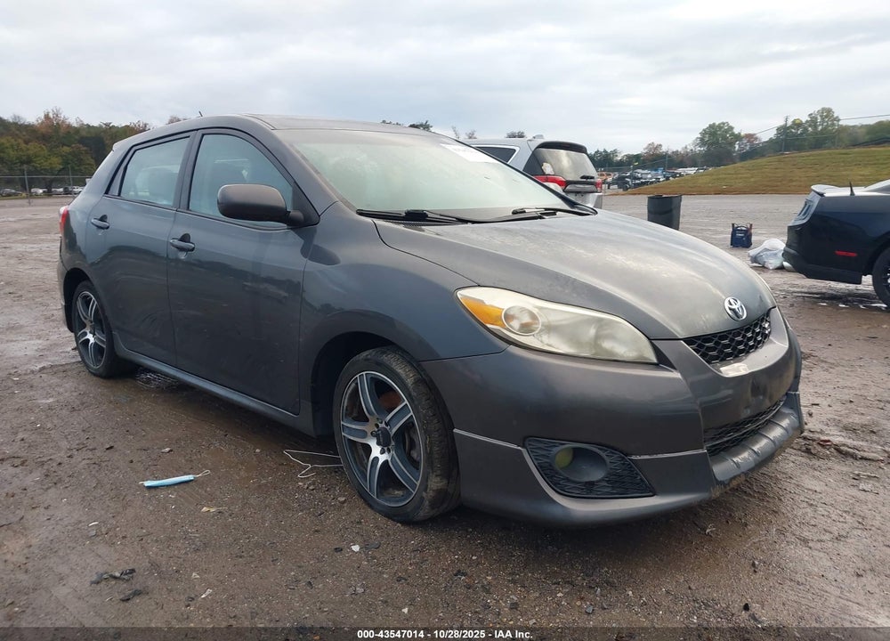 2009 TOYOTA MATRIX S VIN: 2T1KE40E69C018924