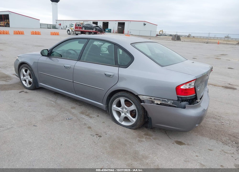 2008 SUBARU LEGACY 2.5I VIN: 4S3BL616386220473