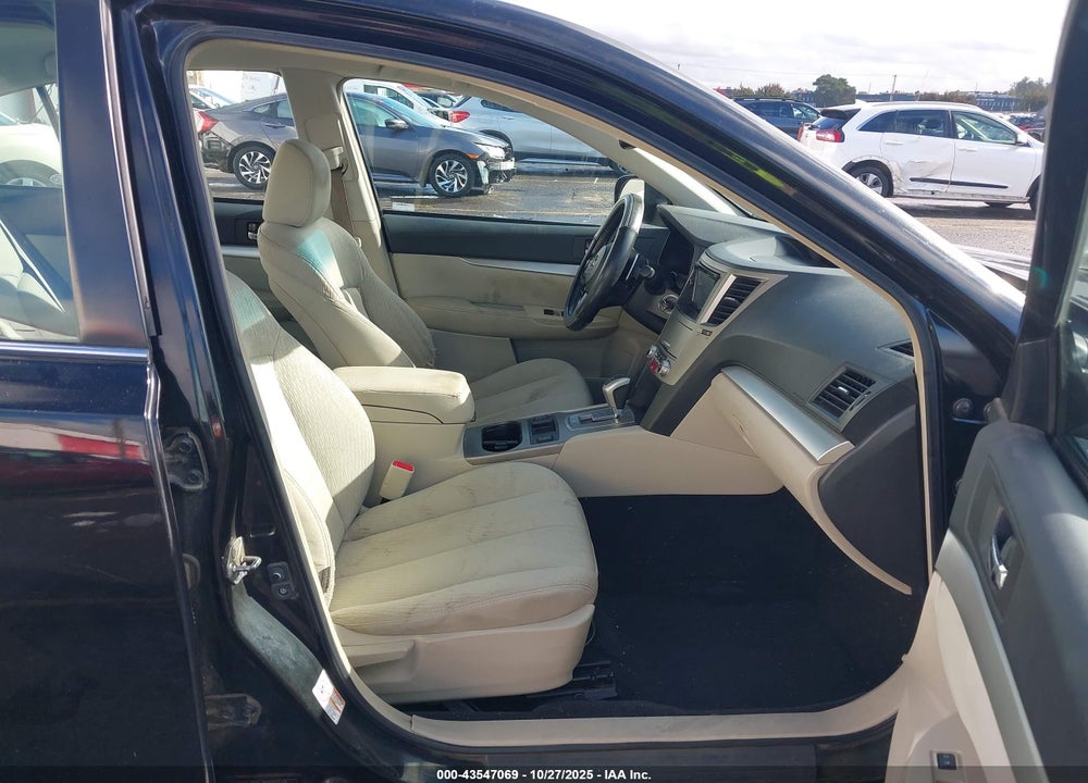 2010 SUBARU LEGACY 2.5I PREMIUM VIN: 4S3BMBC69A3236929