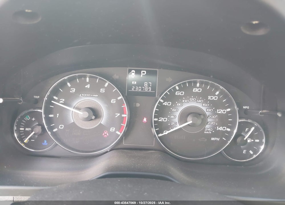 2010 SUBARU LEGACY 2.5I PREMIUM VIN: 4S3BMBC69A3236929