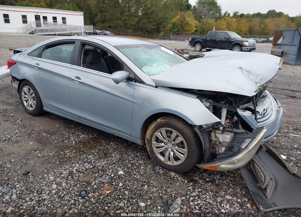 2011 HYUNDAI SONATA GLS VIN: 5NPEB4AC6BH253460