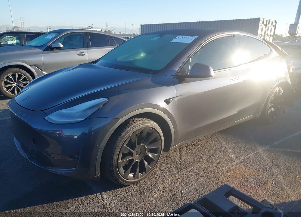2020 TESLA MODEL Y LONG RANGE DUAL MOTOR ALL-WHEEL DRIVE VIN: 5YJYGDEE4LF011180