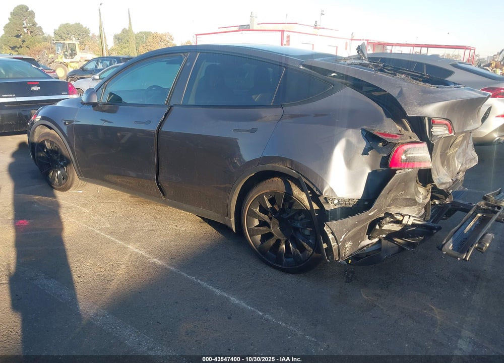 2020 TESLA MODEL Y LONG RANGE DUAL MOTOR ALL-WHEEL DRIVE VIN: 5YJYGDEE4LF011180